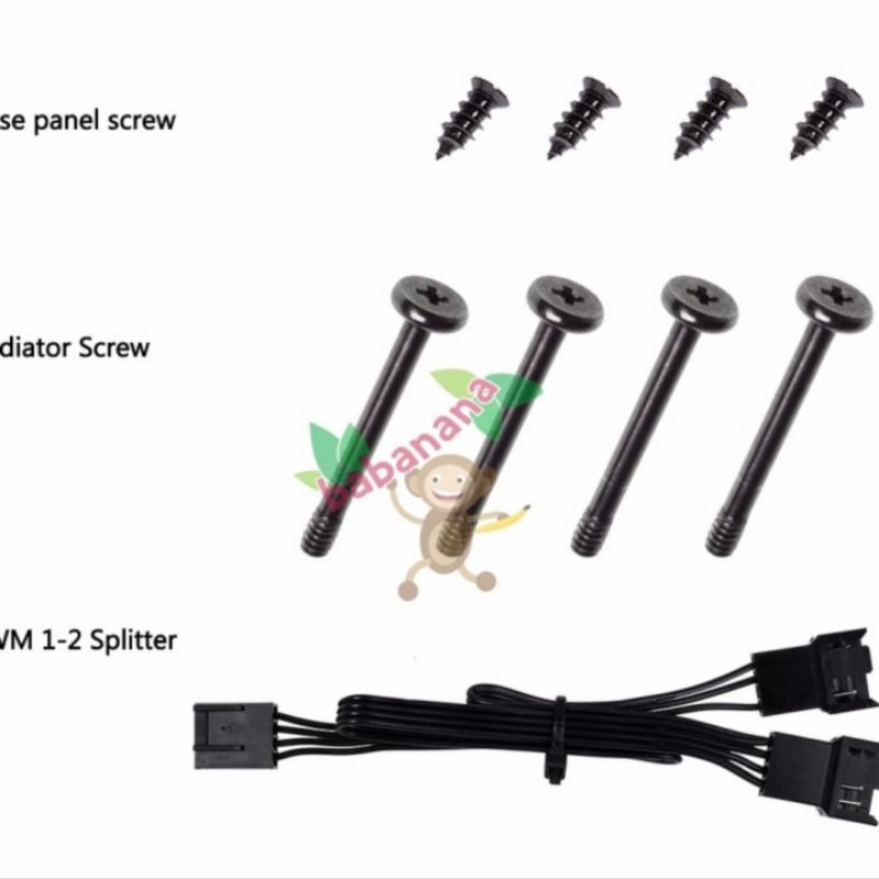 Fan ID cooling 140mm XF-14025-XT-W pwm 4 pin casing pc kipas