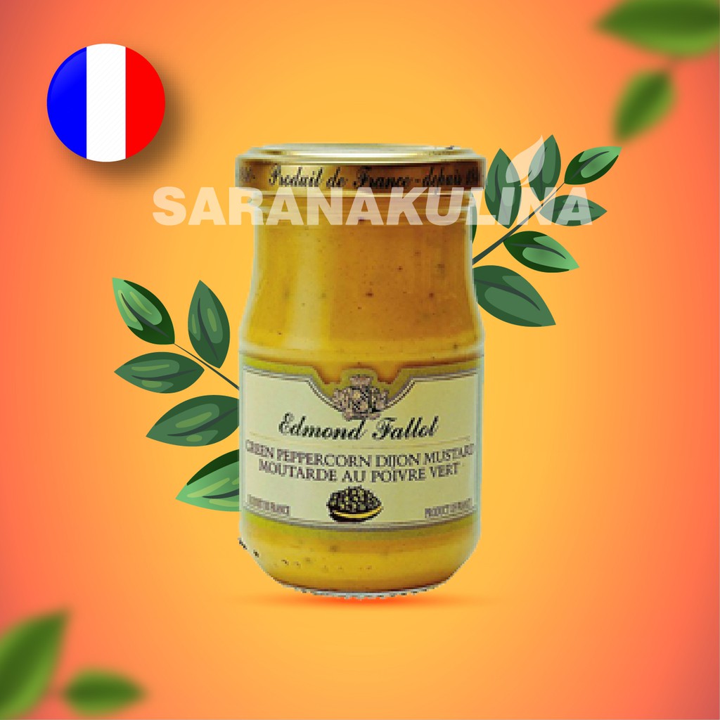 

Green Peppercorn Mustard (Edmont Fallot)