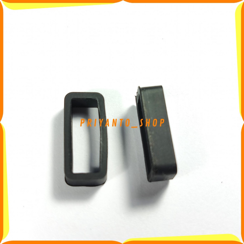 Ring Loop Ikatan Tali Karet Jam Tangan Rubber 18mm Warna termurah