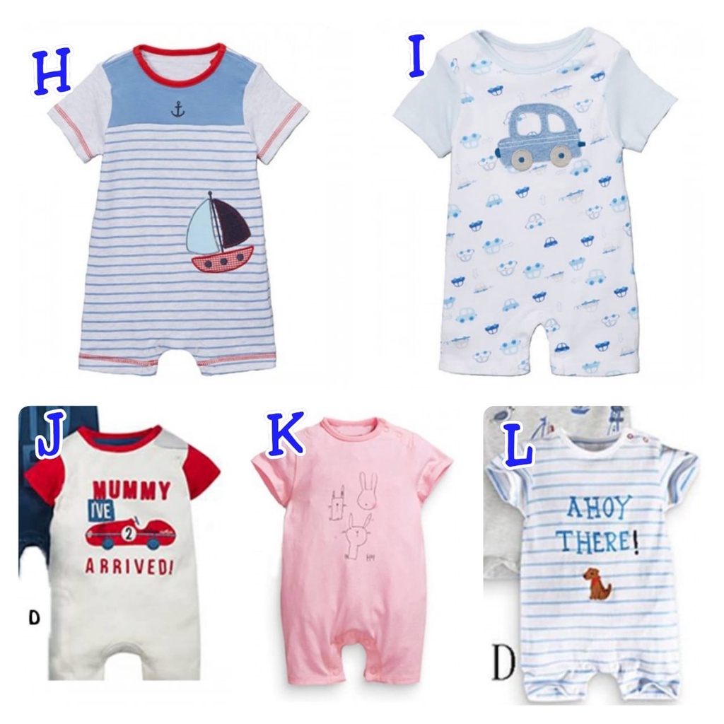 JUMPER BAYI IMPORT PENDEK 1-2 TAHUN