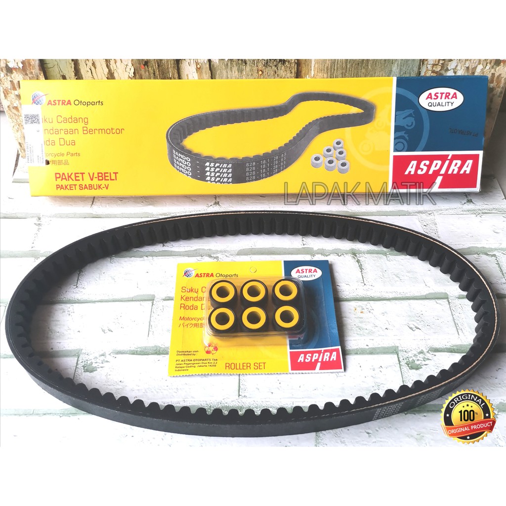 Vanbelt set assy Loler VARIO TEKNO 125 ORISINIL ASPIRA