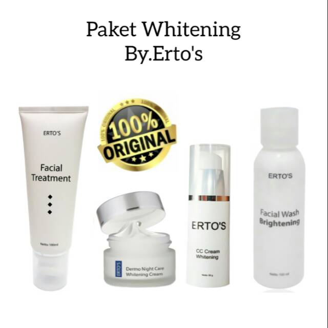 [Paket Ertos Original 100%] Paket Whitening Ertos