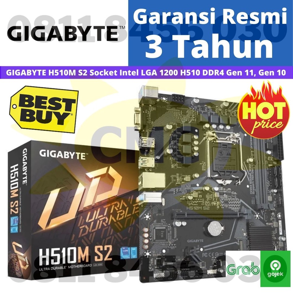 GIGABYTE H510M S2 LGA1200 H510 DDR4