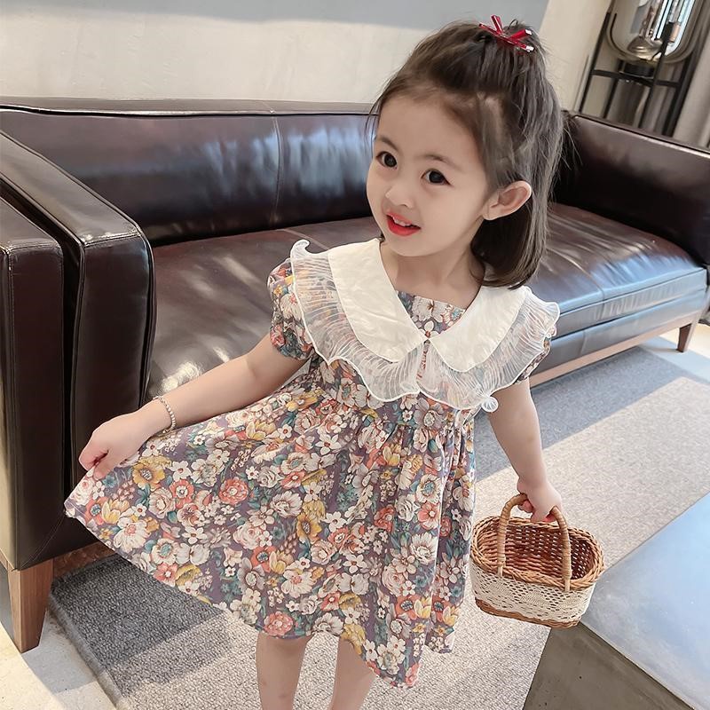 Dress Korea Suji uk 1-5 Tahun / Gaun Anak Perempuan Baby Korea Style Kualitas Impor Blouse Casual Babycinnamon