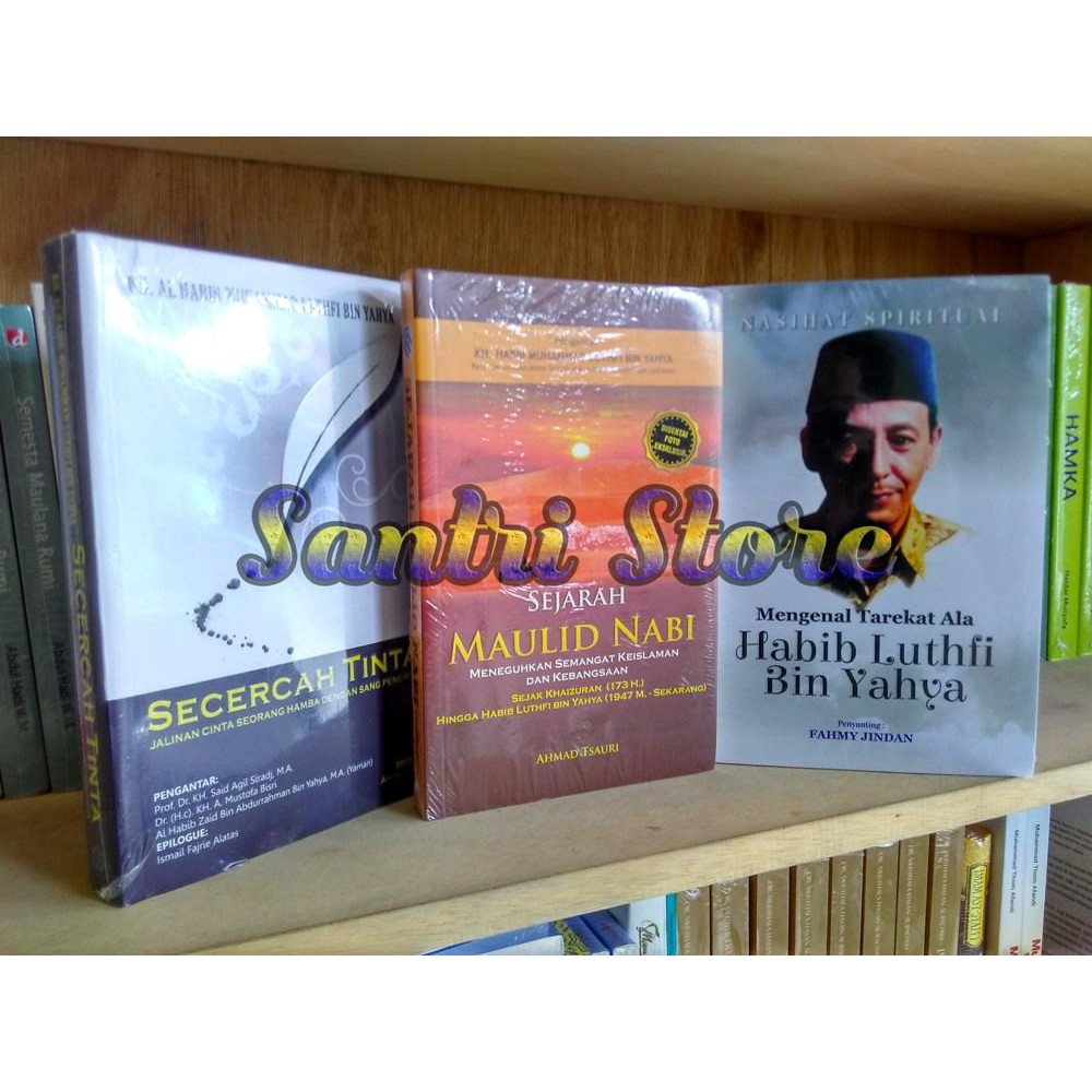 Stok Terbatas Buku Paket Hemat 3 Buku Habib Luthfi Bin Yahya