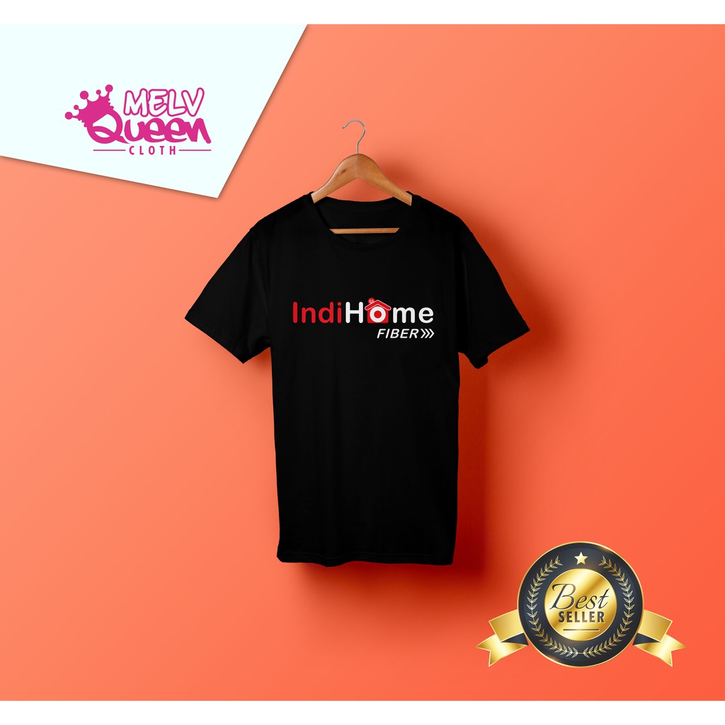 Kaos Indihome Fiber Lengan Pendek