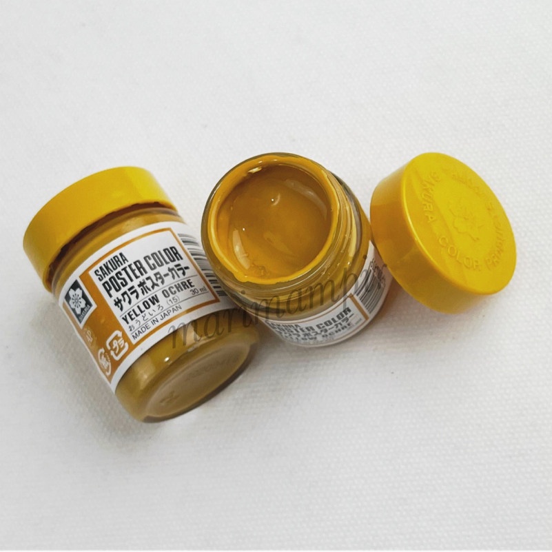

CAT POSTER COLOR SAKURA 30 ML YELLOW OCHRE