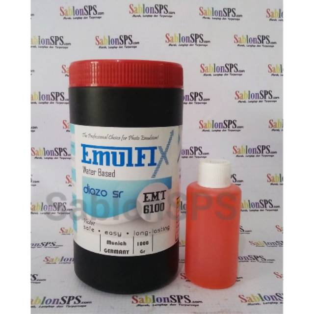 OBAT AFDRUK SABLON EMULFIX WATER BASED VIOLET 1Kg