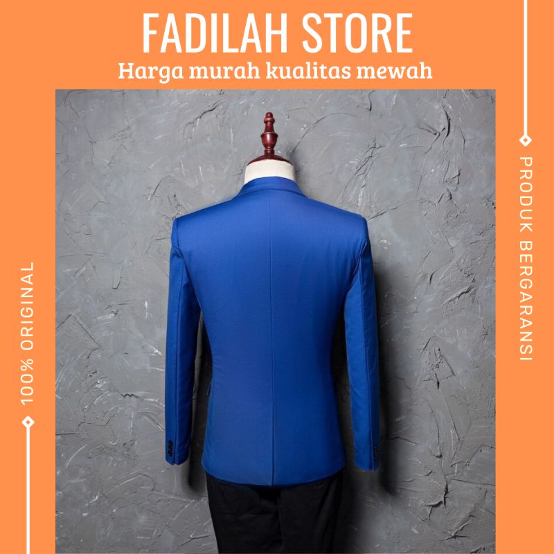 JAS BLAZER BIRU / JAS WISUDA  / JAS SLIMFIT / JAS FORMAL NON FORMAL / JAS PRIA / BLAZER PRIA