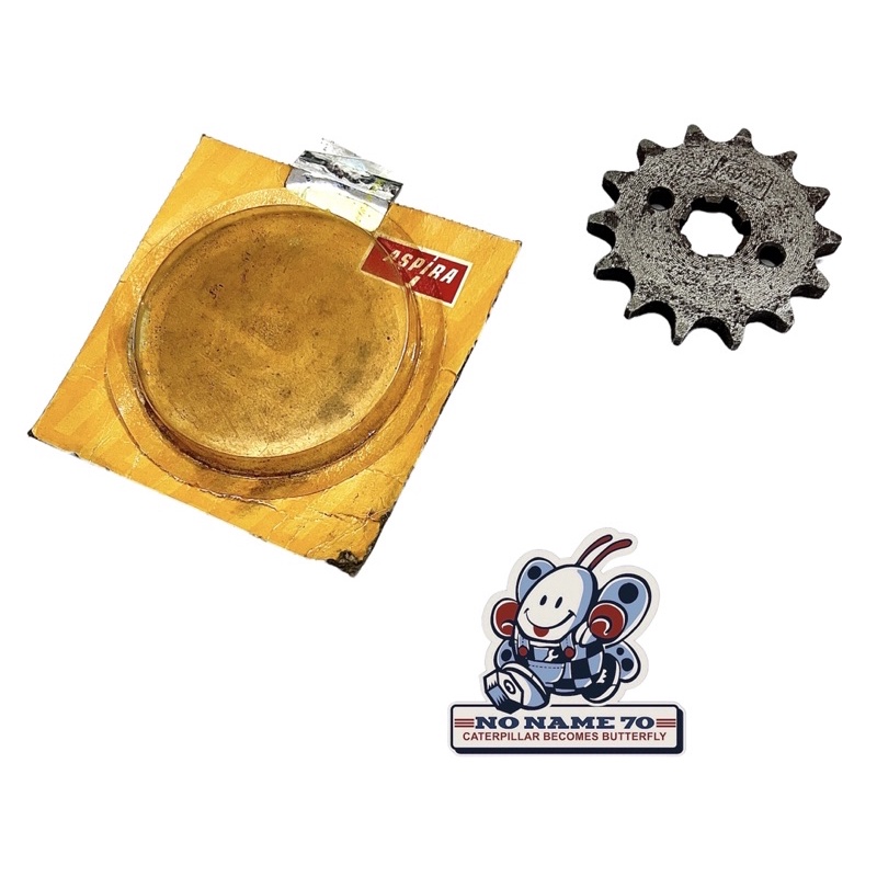 gear gir gigi depan 428 14T honda astrea prima grand impressa legenda win 100 original Aspira