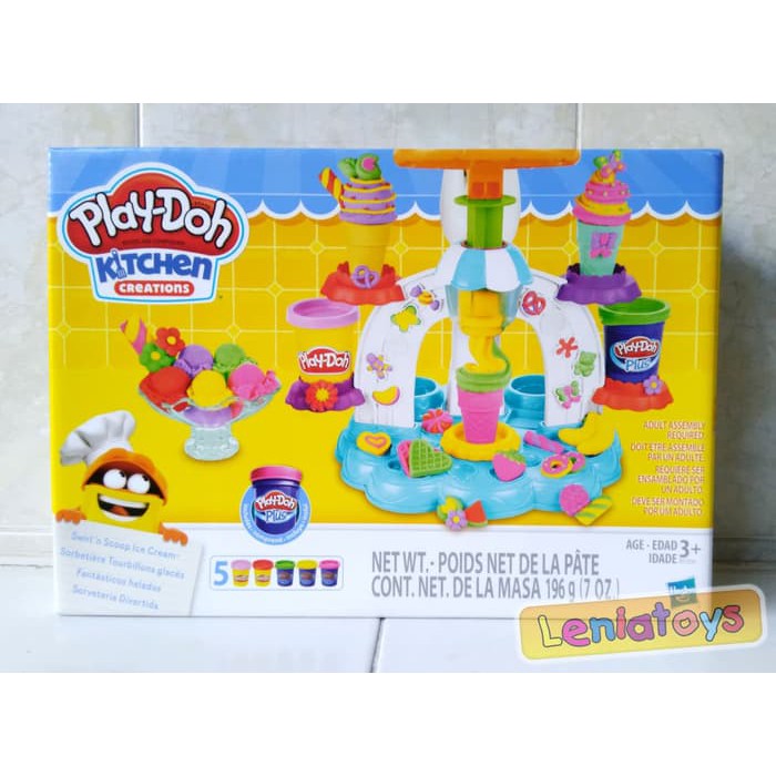 Original Play-Doh Kitchen Creations Swirl 'n Scoop Ice Cream - Playdoh