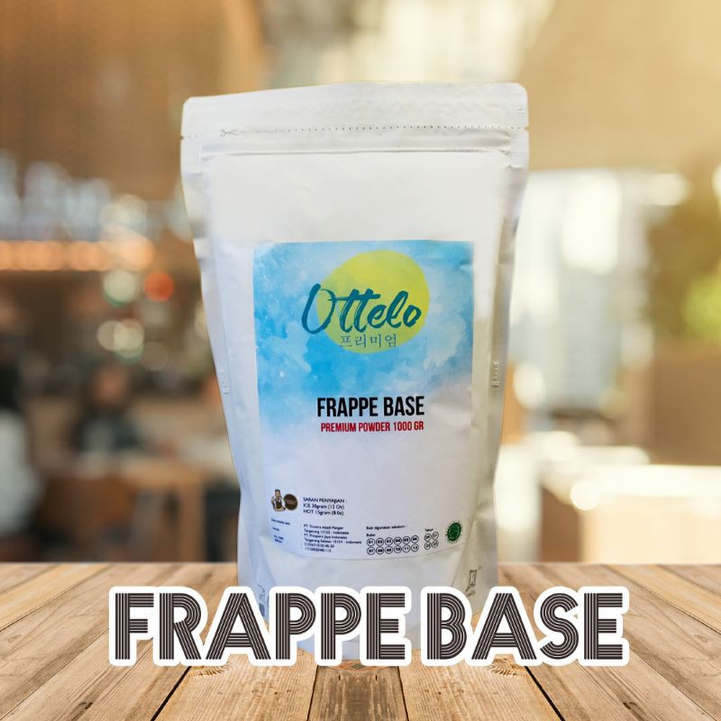 

Powder FRAPPE BASE 1000gr Merk Ottelo Bubuk Minuman Premium Halal