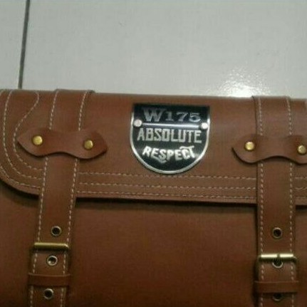 side bag Kawasaki w175 /Aksesoris w175/tas motor