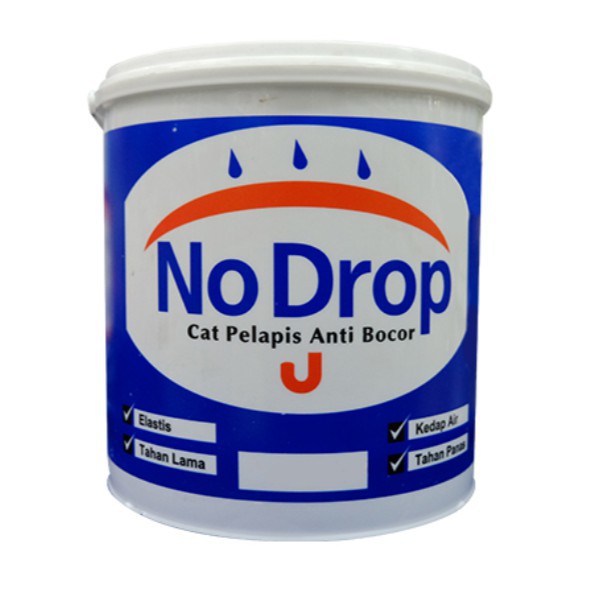 TERLARIS NO DROP CAT TEMBOK / PELAPIS ANTI BOCOR WATERPROOFING 4KG WARNA PINEAPPLE DAN HIJAU