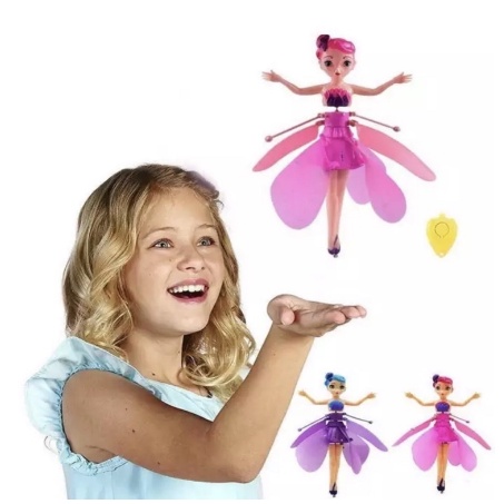 [ ABJ ] Barbie Flying Sensor Tangan Mainan Barbie Terbang