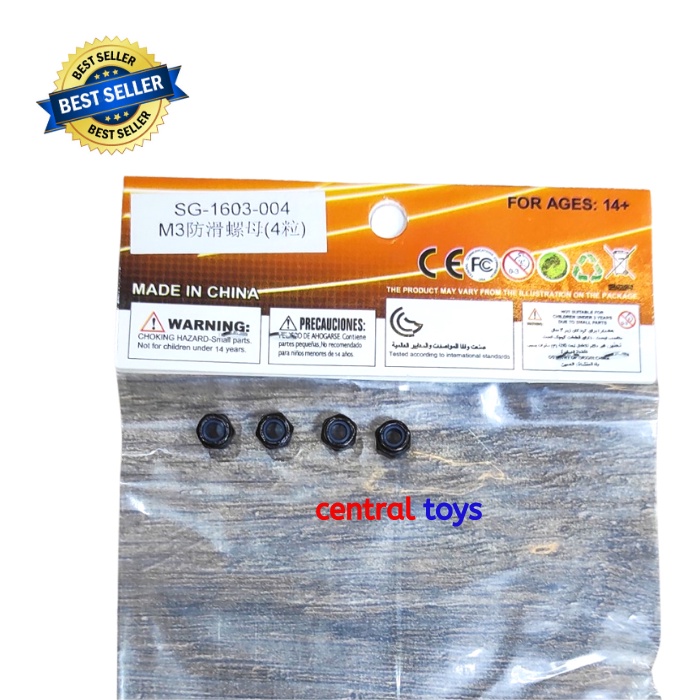 mur roda rc mobil drift SG1603 SG1604 no part 1603-004