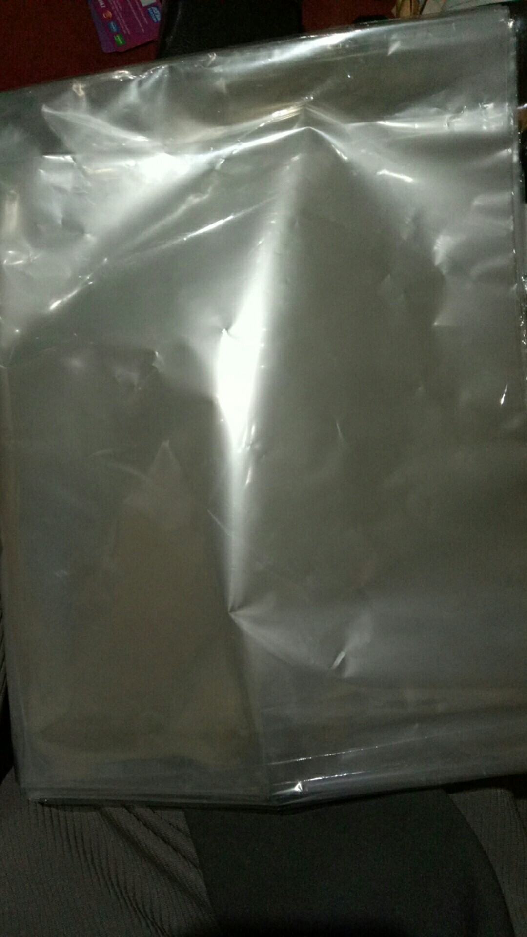 Plastik Parsel Transparan Putih Bening 1roll Isi 10lembar Ukuran 100x 100cm