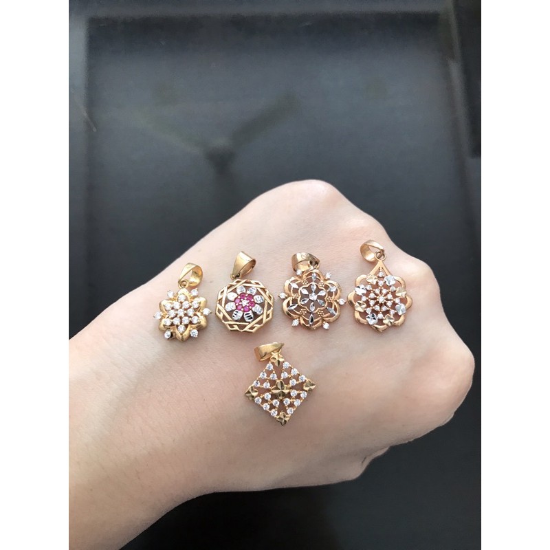 Liontin pmt emas kadar 375