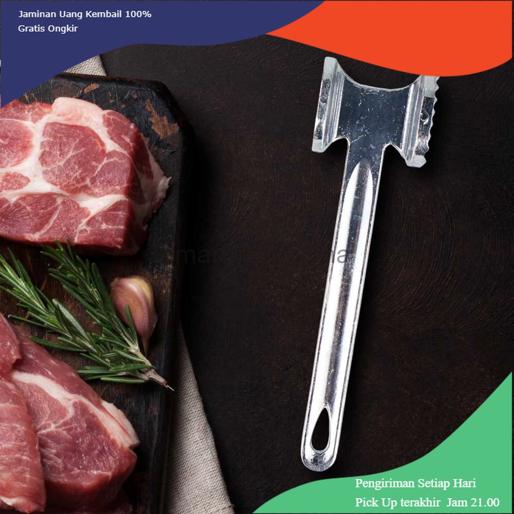 TD - PR1 Yangjiang Alat Penghalus Daging Steak Beef Hammer 2 in 1 - SKP241