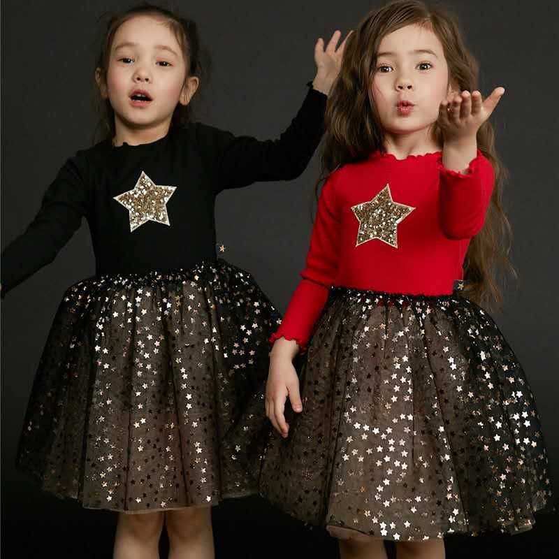 HappyOliver DRESS JOYFULL STARS EBV Baju Dress Anak Perempuan Import 6 bulan - 6 Tahun Imlek cheongsam