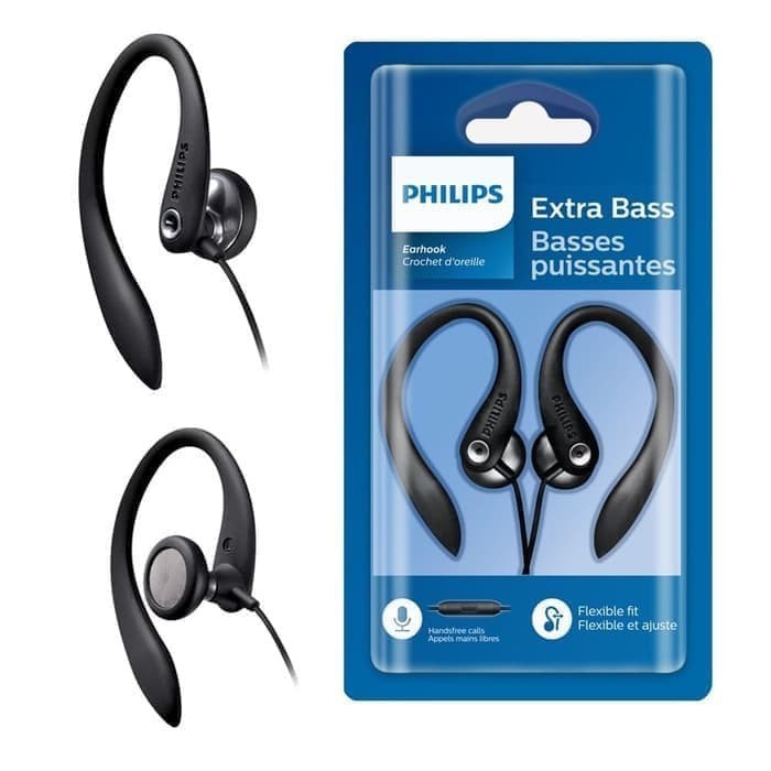 Philips SHS 3305 Earphone with mic GARANSI RESMI