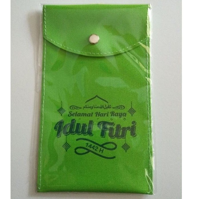 

amplop lebaran bahan kulit sintetis/angpao idulfitri mewah/ampau tahun baru beragama islam