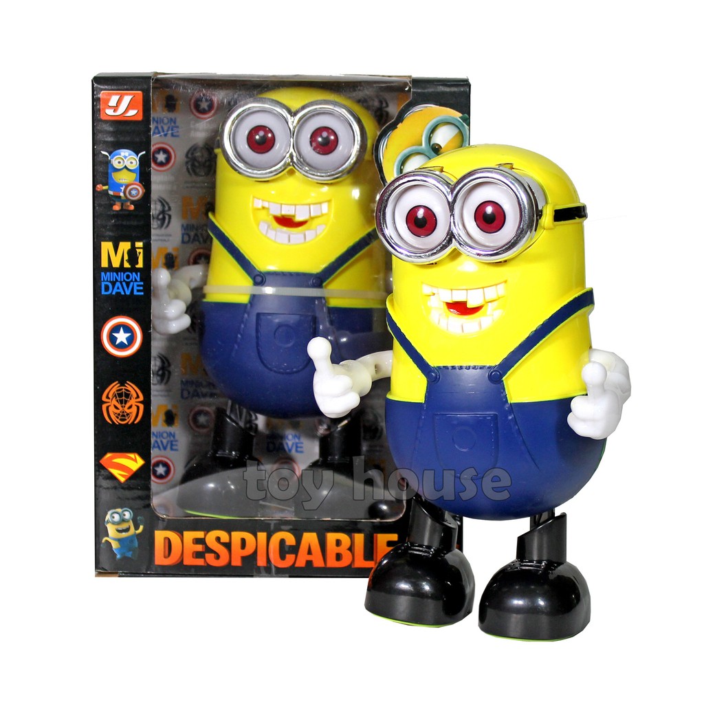 BFamzTH Mainan Anak Dancing Minion Despicable Me Minion Dave