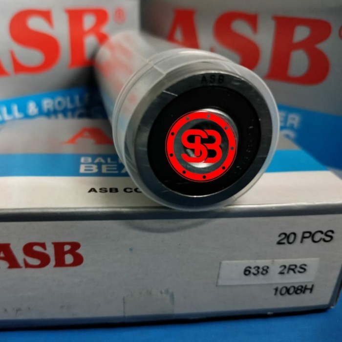 Bearing / Laker / Laher 638 2RS ASB