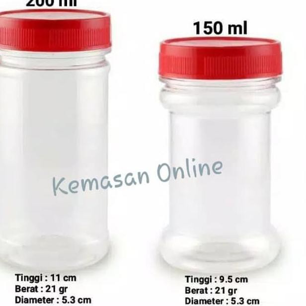 

(Terbaik) BOTOL SAMBAL 150ML / 200 ML ISI 10 BOTOL/BOTOL PLASTIK/BOTOL SAMBEL ✈