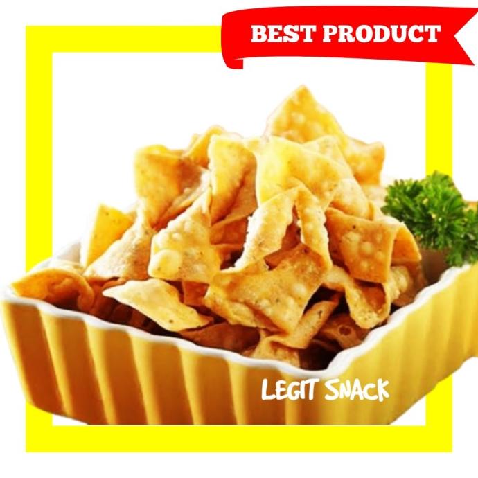 

PROMO KERIPIK PANGSIT RASA BAWANG / KRIPIK KULIT PANGSIT MURAH