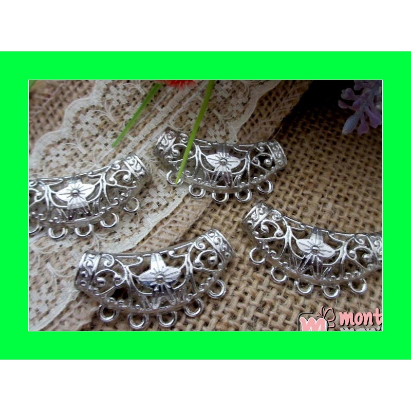 

Pembatas Hias Ukir Nikel SPACER-014 Kerajinan Tangan Flanel