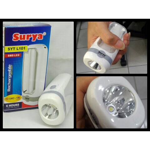 Senter + Lampu SURYA SYT L101 Emergency Led Darurat Lamp