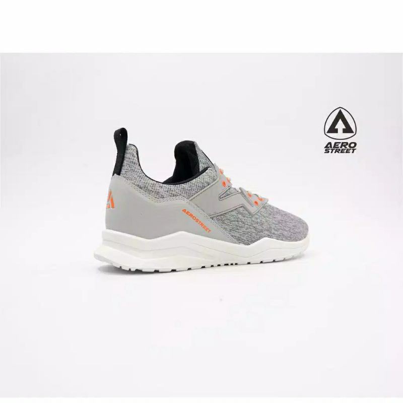 Aerostreet 40-43 Alpha Abu Muda - Sepatu Sneakers Casual Sport Sekolah