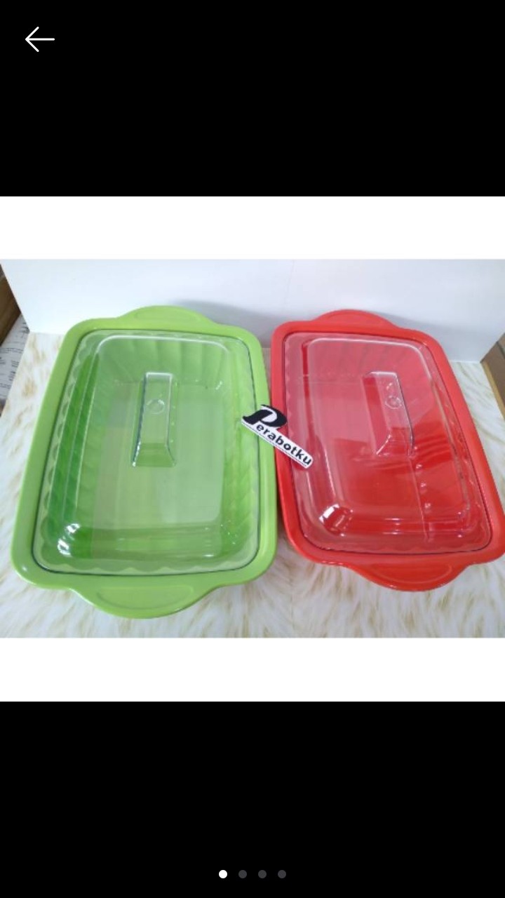 Onyx Sevilla Rec Casserole 8,5 Inch / Tempat Saji Soup Makanan Dan Sayur Persegi Melamin Tutup