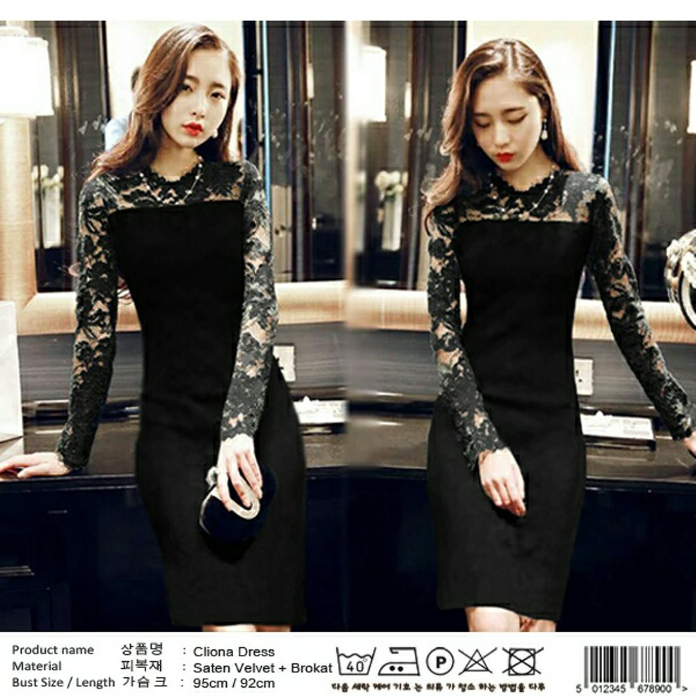 Jual  CLIONA DRESS BRUKAT