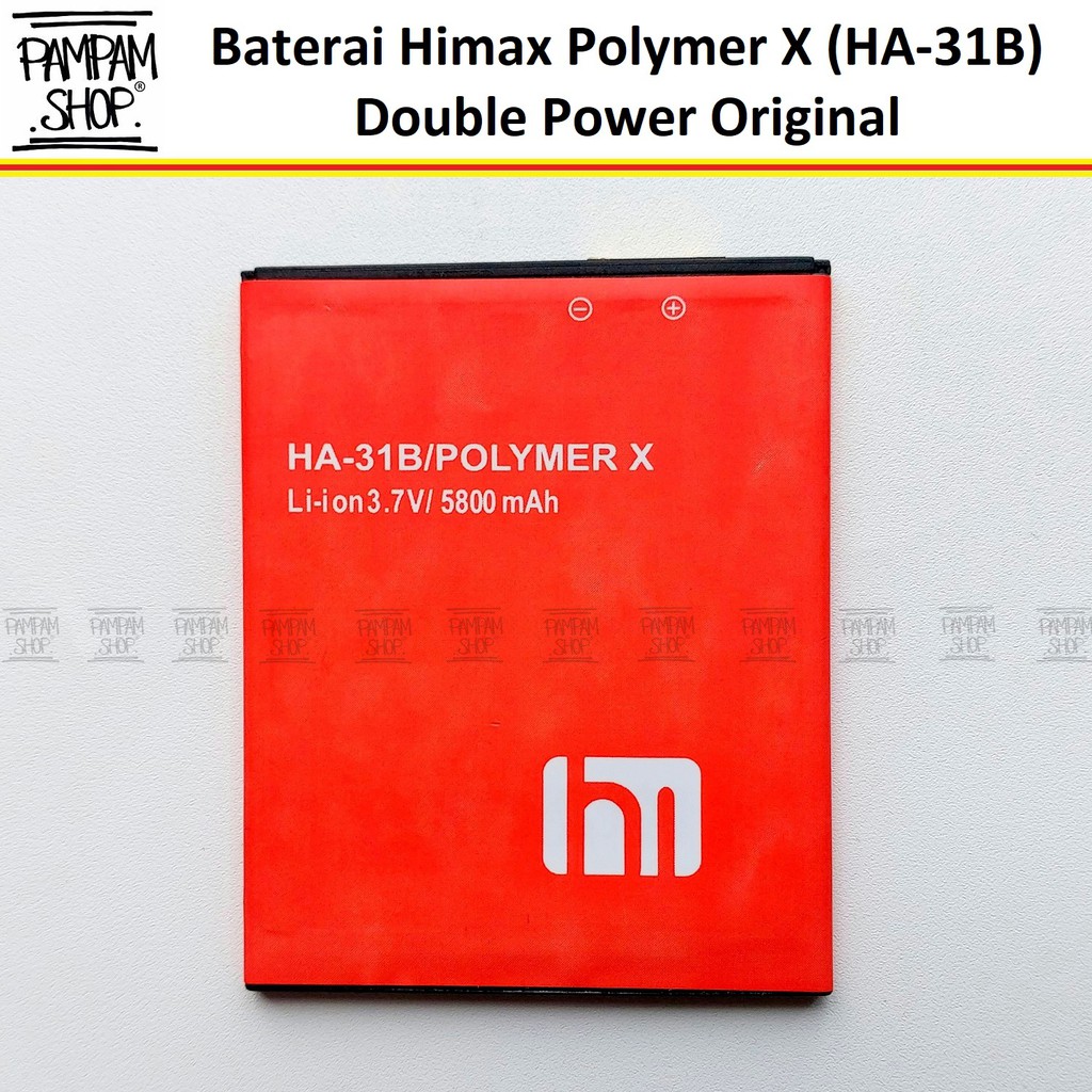 Baterai Himax HA31B HA-31B HA 31B Polymer X Original Double Power Batre Batrai HP Polymerx