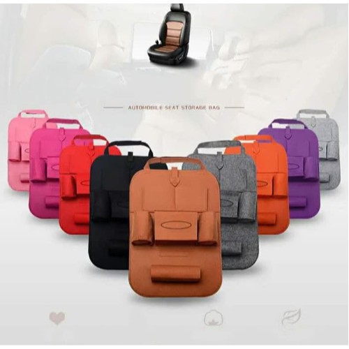 Car Seat Organizer Seat Back Storage Bag