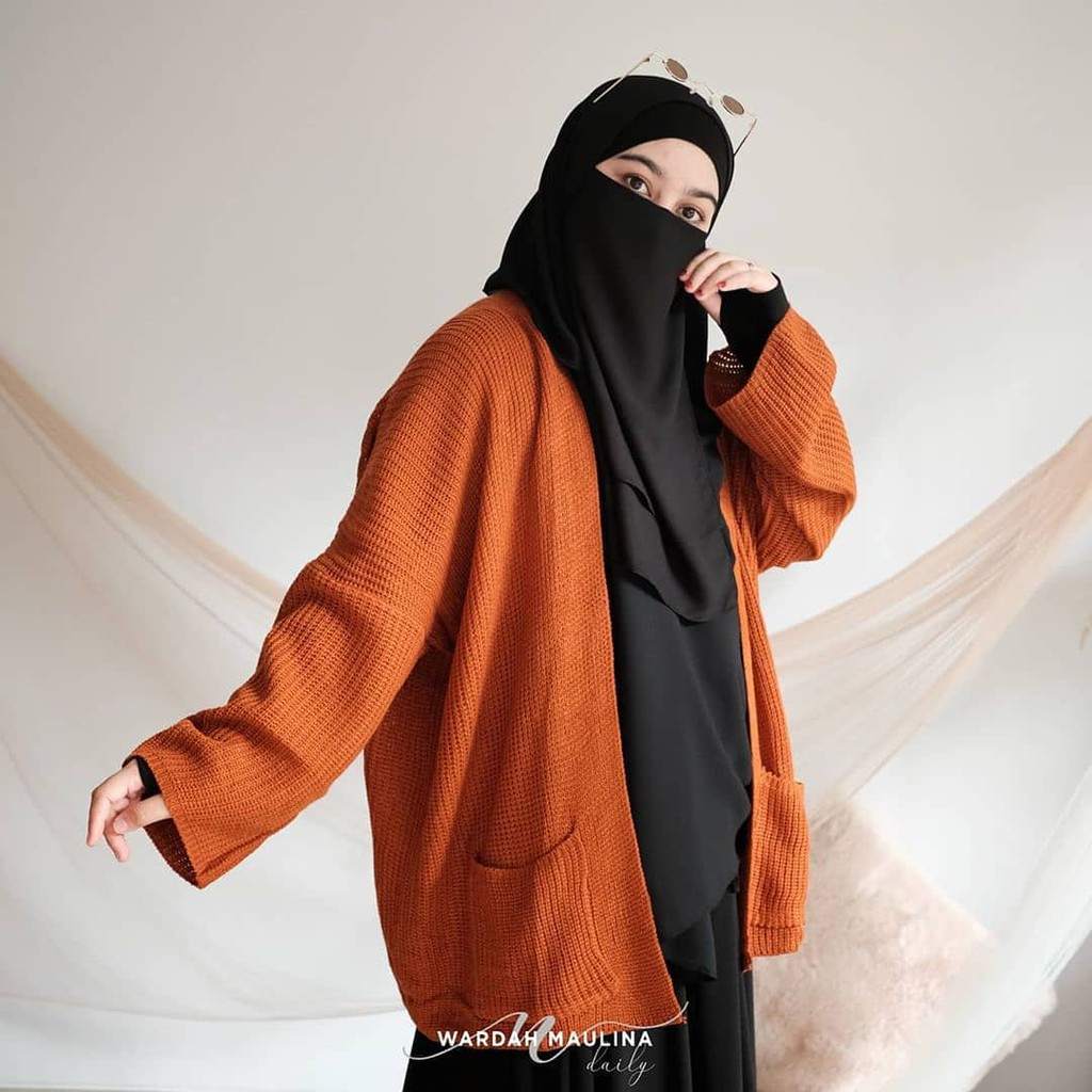 Original Diaz cardy big size jumbo fit L to XXXL real pic 1000% Bahan Rajut Tebal lembut Berkualitas-2