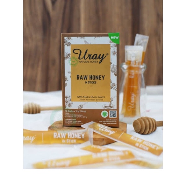 URAY MADU HONEY isi 10 Sachet