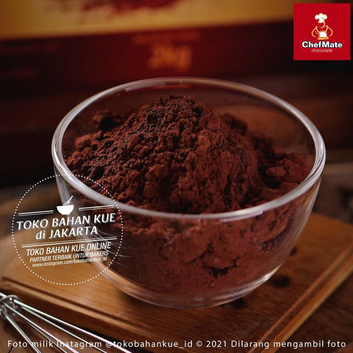 

CHEFMATE COKELAT BUBUK 500GR COKLAT MURNI PURECOCOA PURE KAKAO POWDER