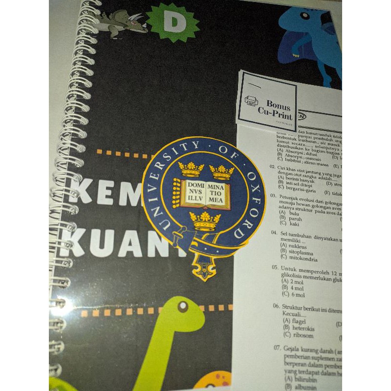 

JILID SPIRAL CUWPRINT (Max 130 lembar)