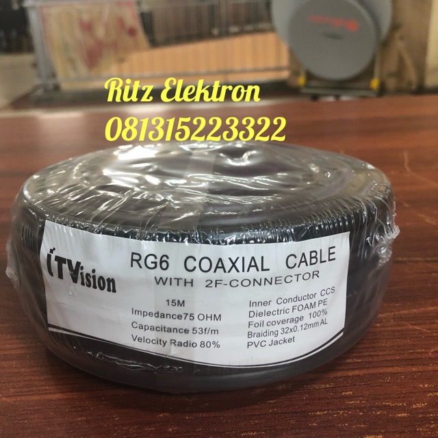 Kabel Antena TV/ Parabola Takasi 15 meter