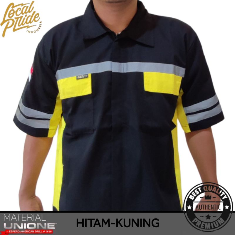WEARPACK LENGAN PENDEK 2 SCOTLIGHT/ WEARPACK SAFETY/ BAJU KERJA LENGAN PENDEK