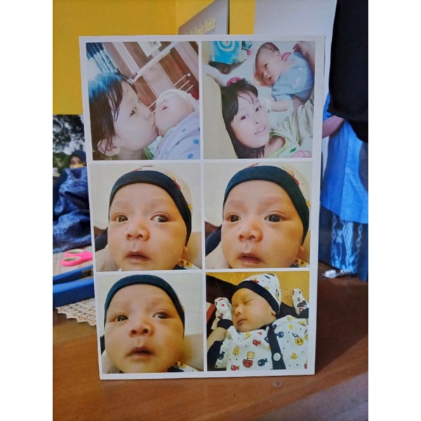 PAKET 2 Pcs FOTO 10R (20X30)  MURAH FREE BINGKAI MDF