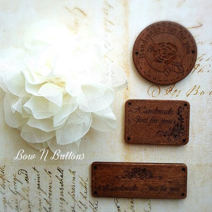 

Handmade for you wood tag, Rp 3800,-/pc