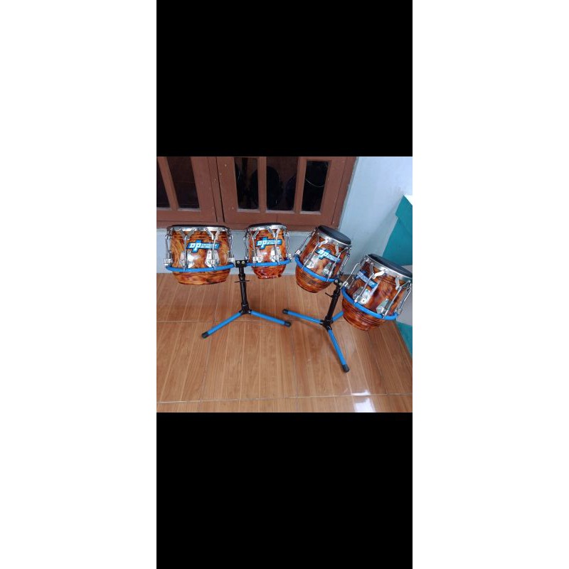 kendang+kempul 1set motif natural bakar.