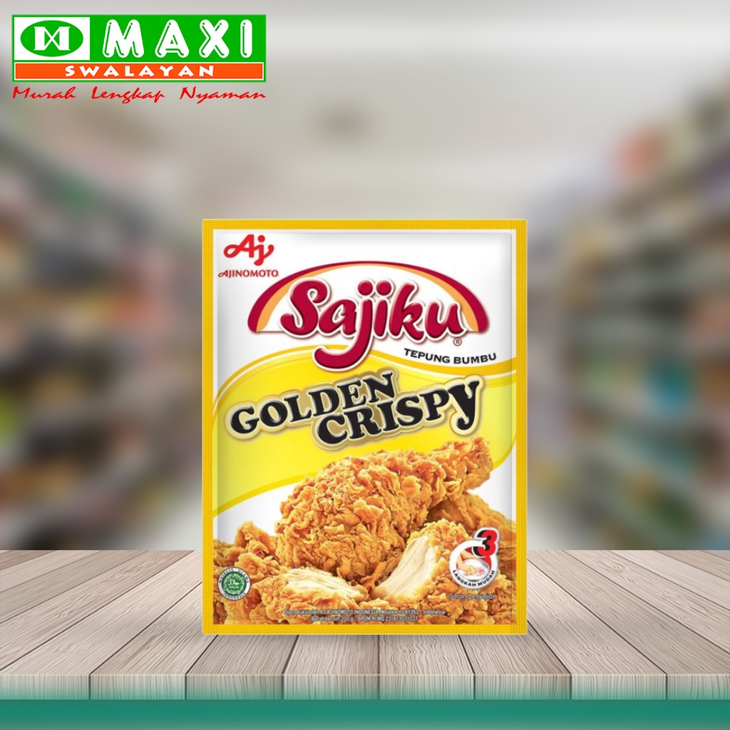 

Sajiku Tepung Bumbu 200gr Golden Crispy