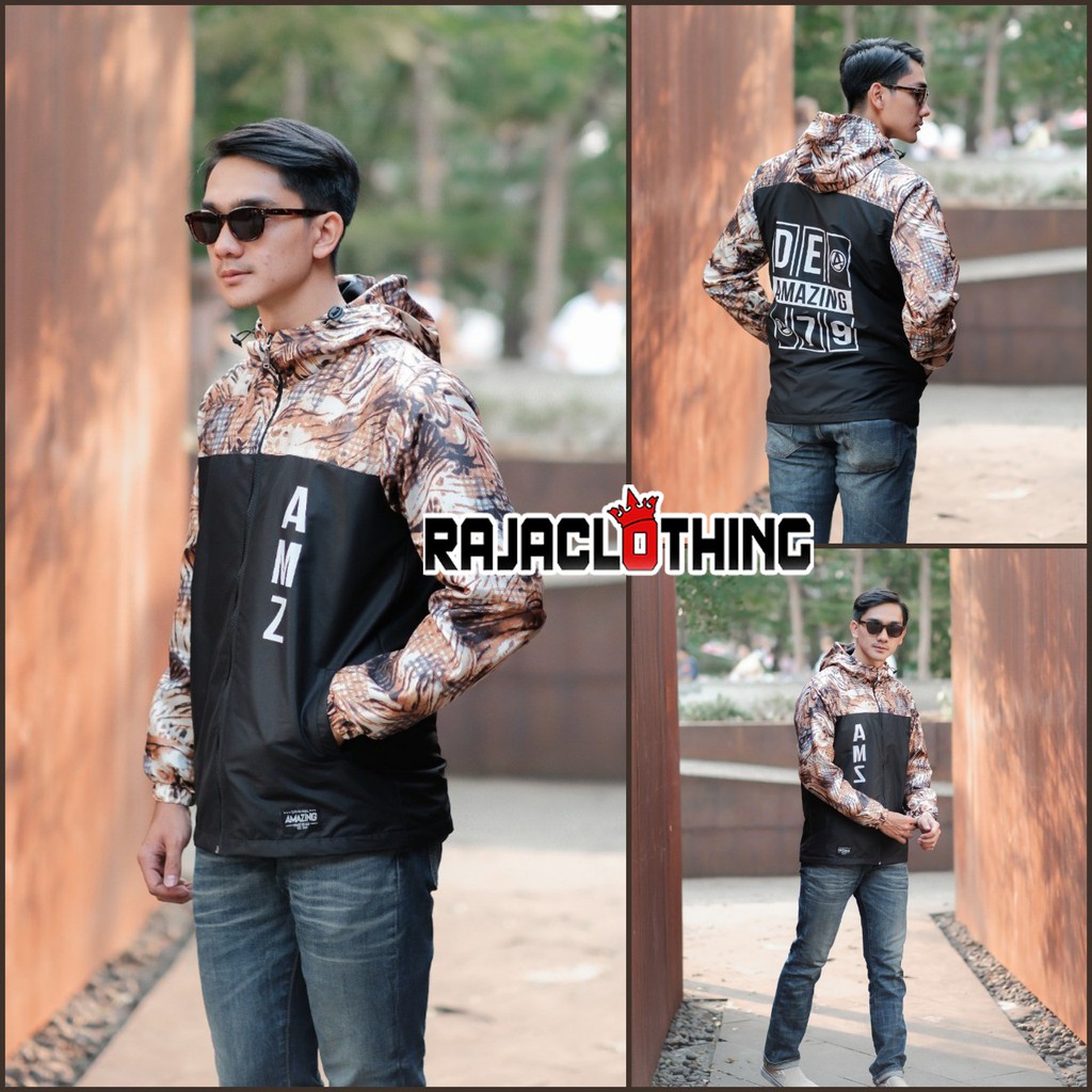 RCL - JAKET SEMI PARKA DE79 PRIA AMAZING TERBARU - JAKET SWEATER PARKA COWOK DE79 L.XL