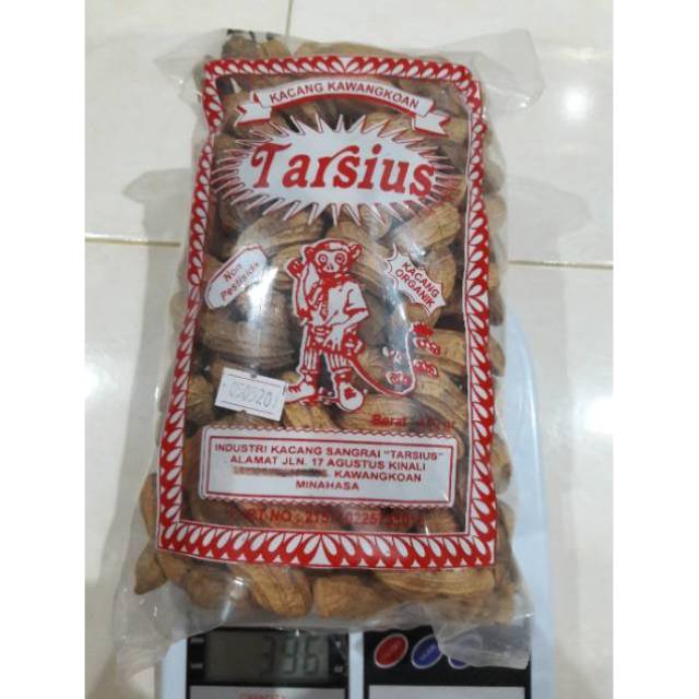 

TARSIUS KACANG SANGRAI "BATIK" SEDANG 400GR ASLI KHAS KAWANGKOAN MANADO OLEH-OLEH JAJANAN CEMILAN MAKANAN RINGAN KHAS MANADO SIAP DIMAKAN