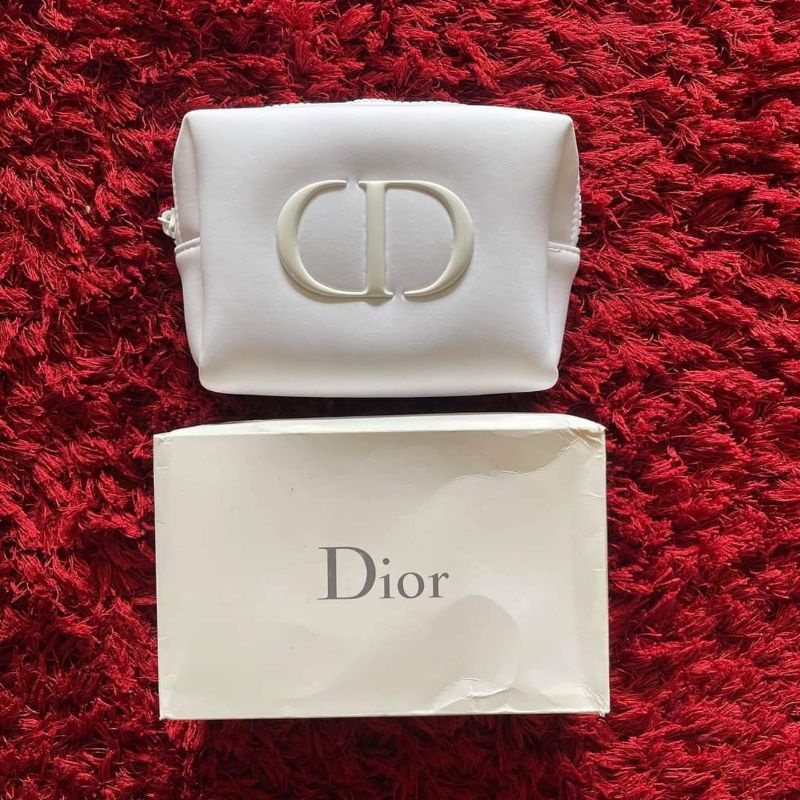 Dior Pouch Putih - Tas Make Up - Taste - Dompet